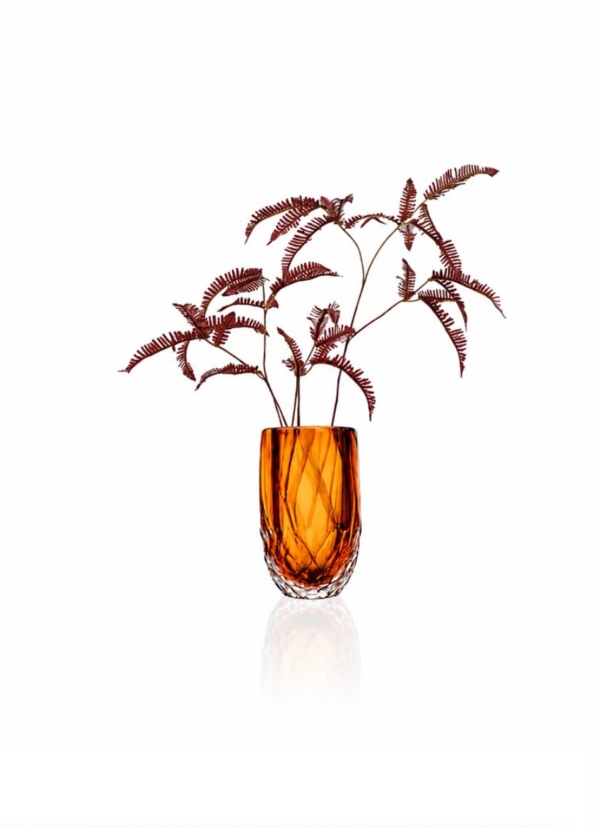 Picture of Bianca Vase Brown S