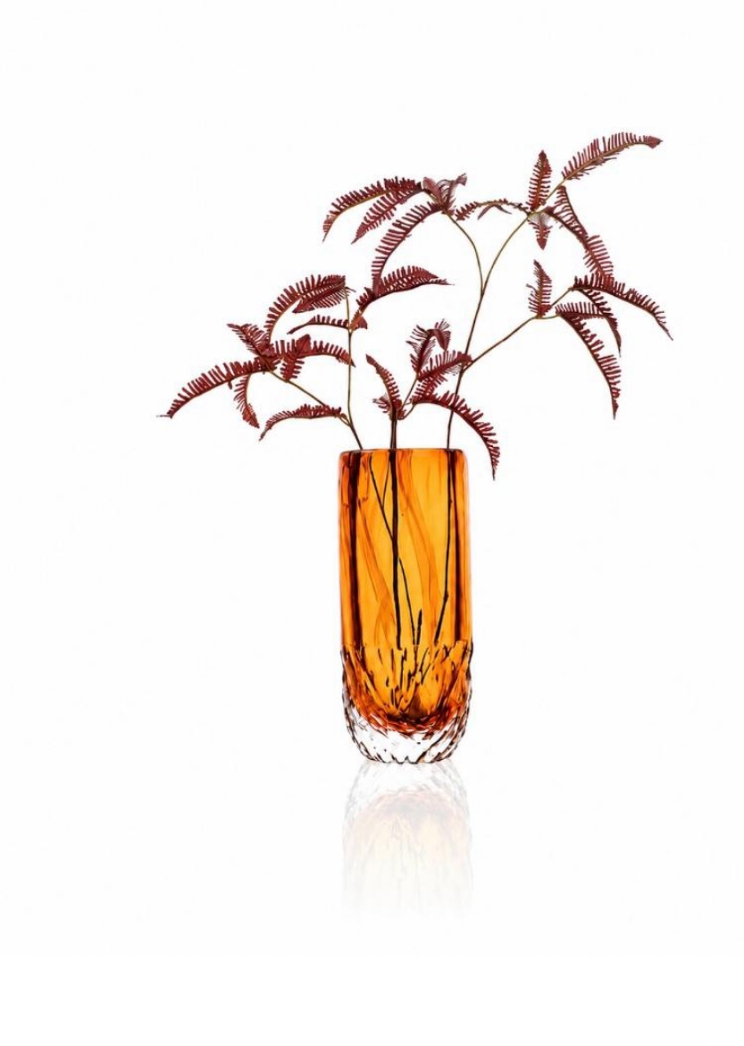 Picture of Bianca Vase Brown L