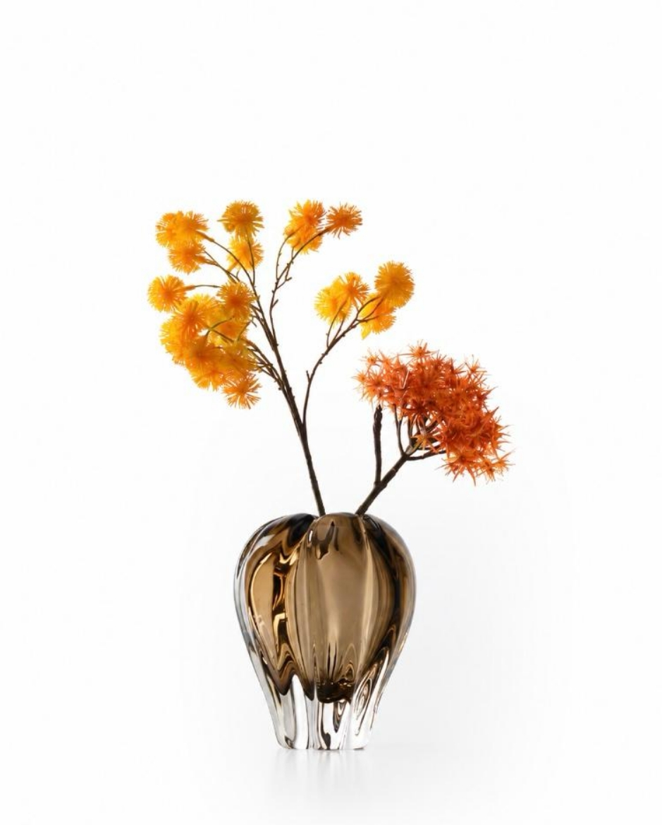Picture of Luce Vase Brown S