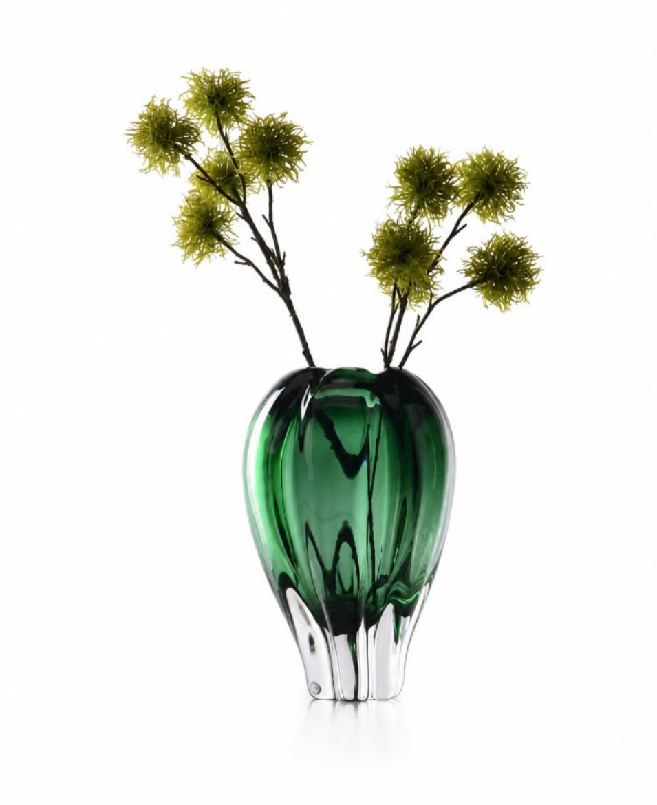 Picture of Luce Vase Green L