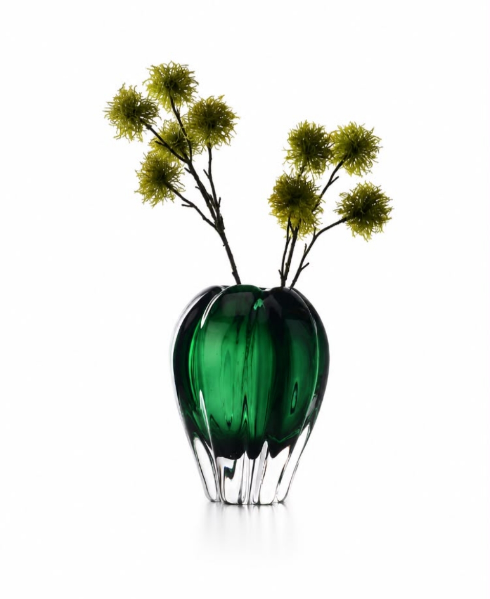 Picture of Luce Vase Green S