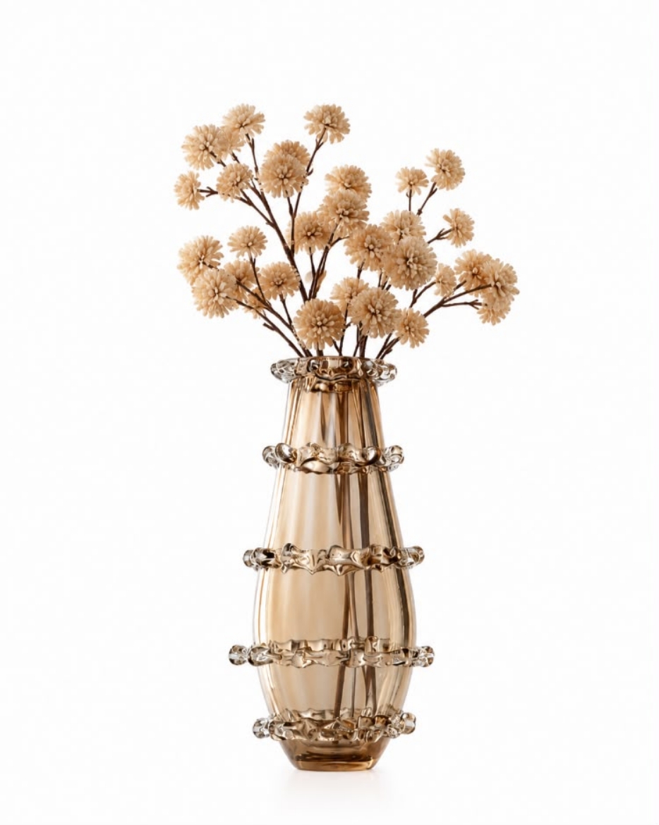 Picture of Lucia Vase Brown L