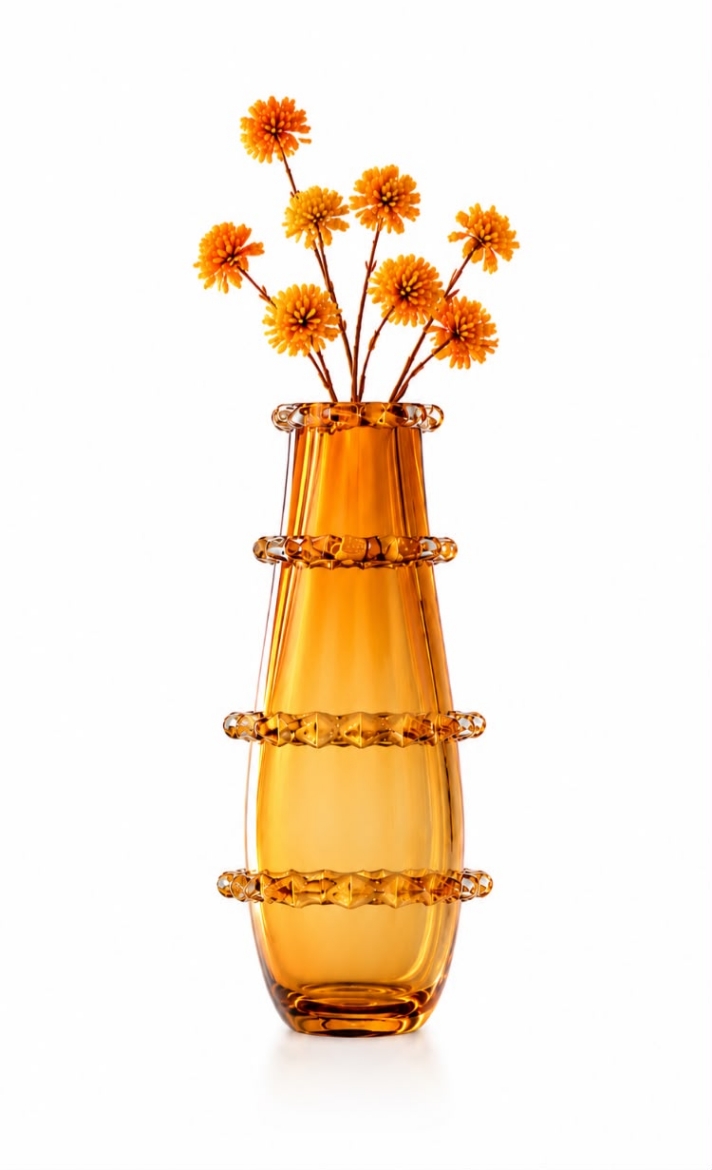 Picture of Lucia Vase Amber L