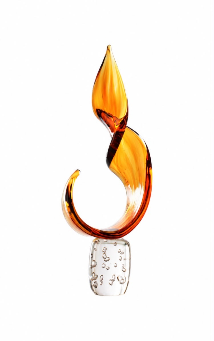 Picture of Viola Centerpiece Amber