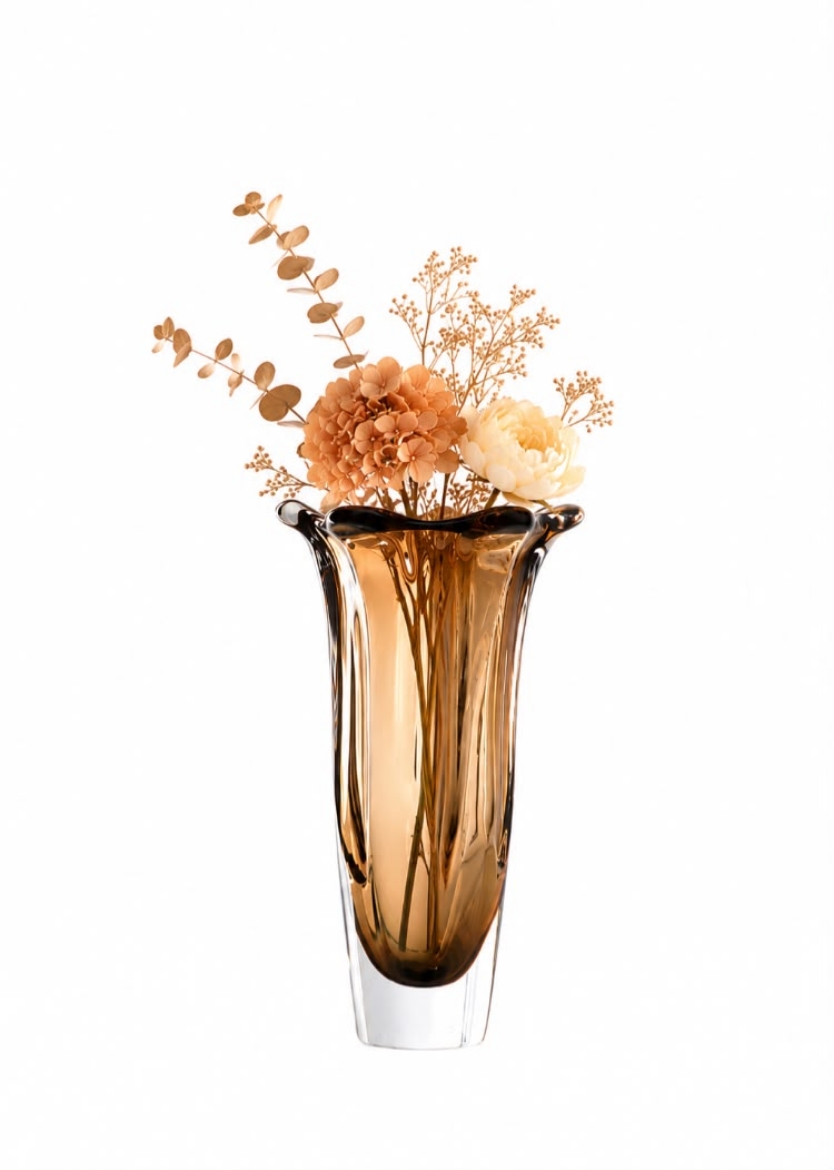 Picture of Elan Vase Brown L