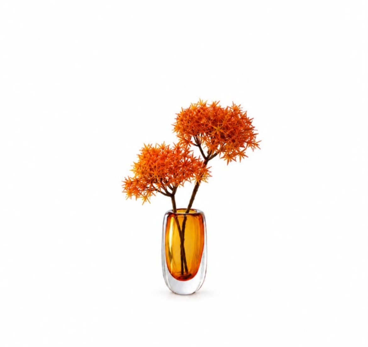 Picture of Forma Vase Amber S